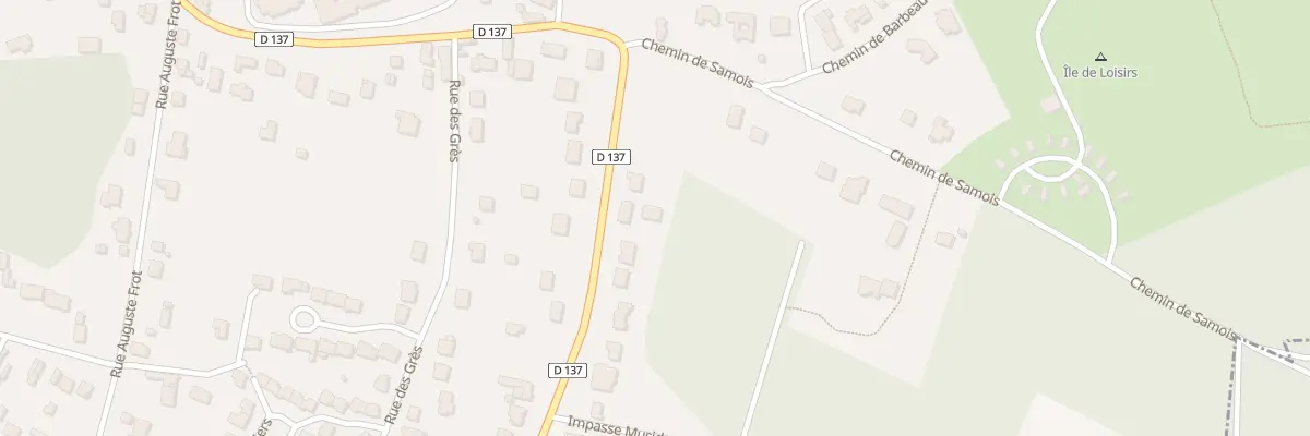 Plan du 102 Rue Carnot à Bois-le-Roi