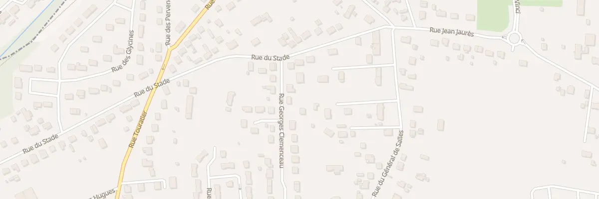 Plan du 3 Rue Georges Clémenceau à Villemandeur