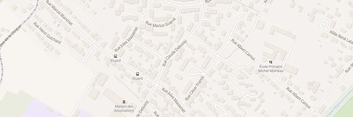 Plan du 37 Rue Claude Debussy à Châlette-sur-Loing
