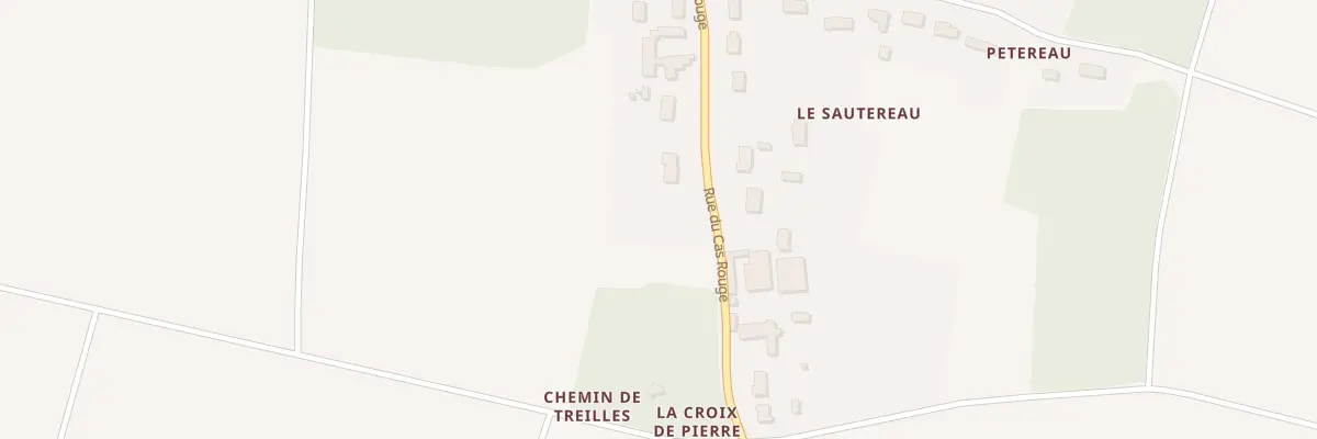 Plan du 1T La Croix de Pierre à Girolles