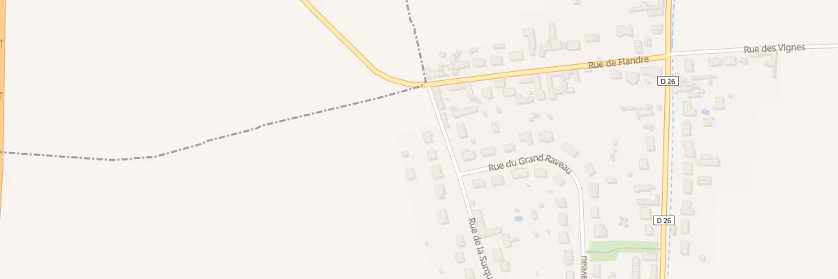 Plan du 407 Rue de la Surquette à Longueil-Sainte-Marie
