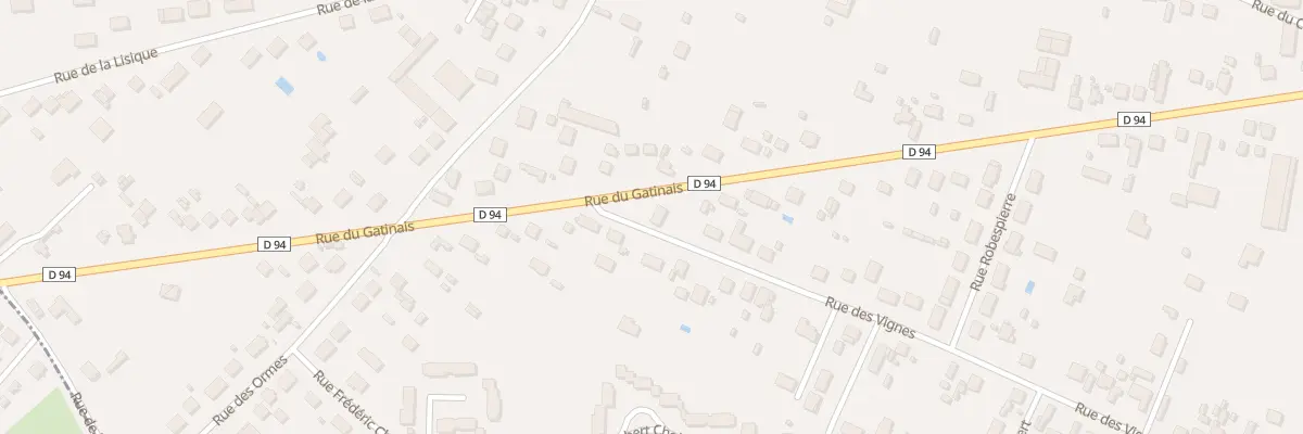 Plan du 70 Rue des Vignes à Châlette-sur-Loing