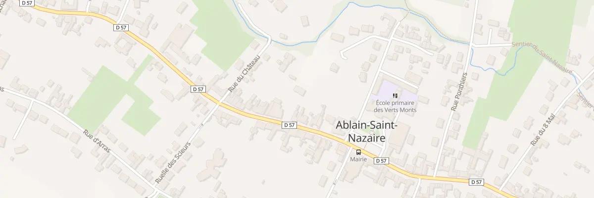 Plan du 98B Rue Marcel Lancino à Ablain-Saint-Nazaire