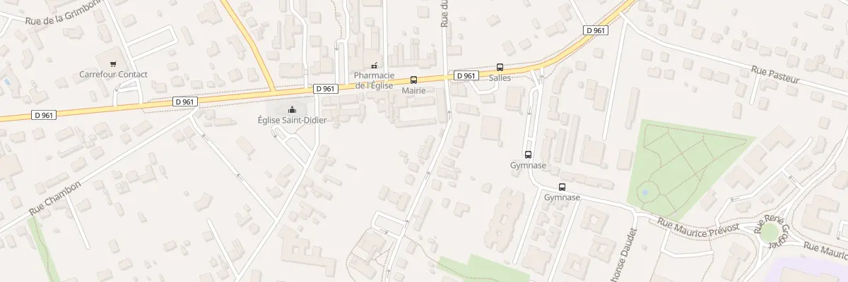 Plan du 2 Rue Jodon à Villemandeur