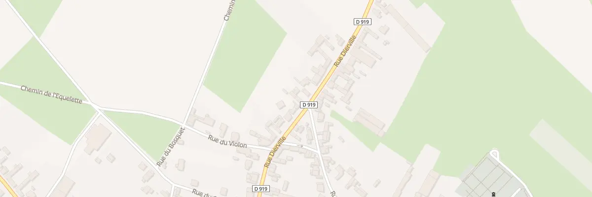 Plan du 57 Rue Dierville à Bucquoy