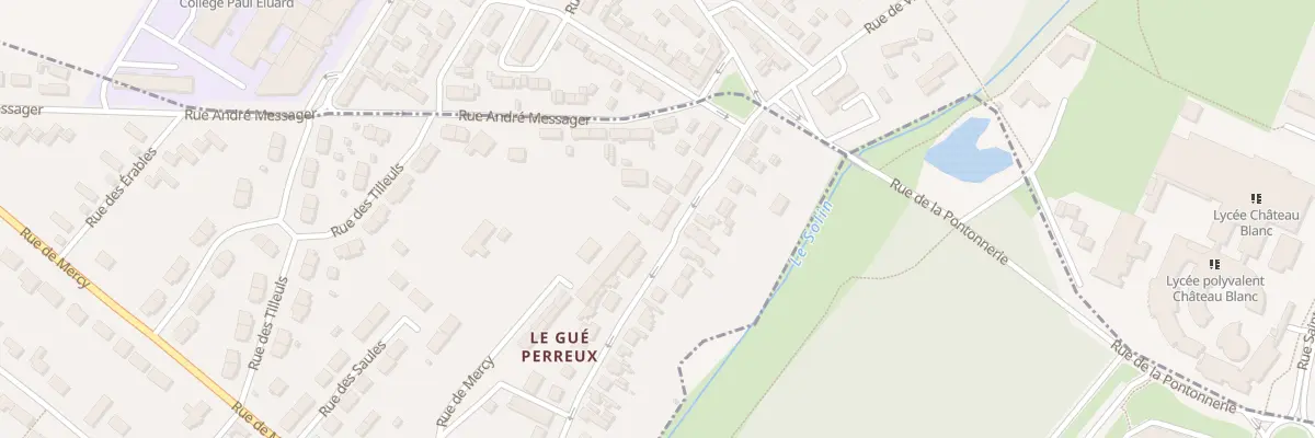 Plan du 421 Rue de Vésines à Pannes