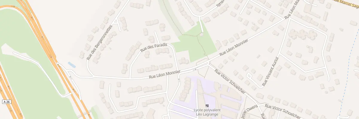 Plan du 70 Rue Léon Monnier à Bully-les-Mines