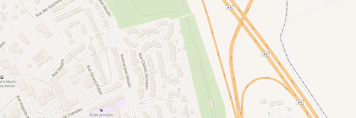 Plan du 65 Rue Charles Gonneau à Nemours