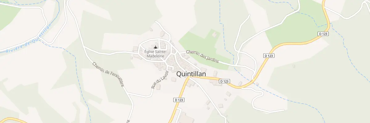 Plan du 17 Rue du Foyer à Quintillan