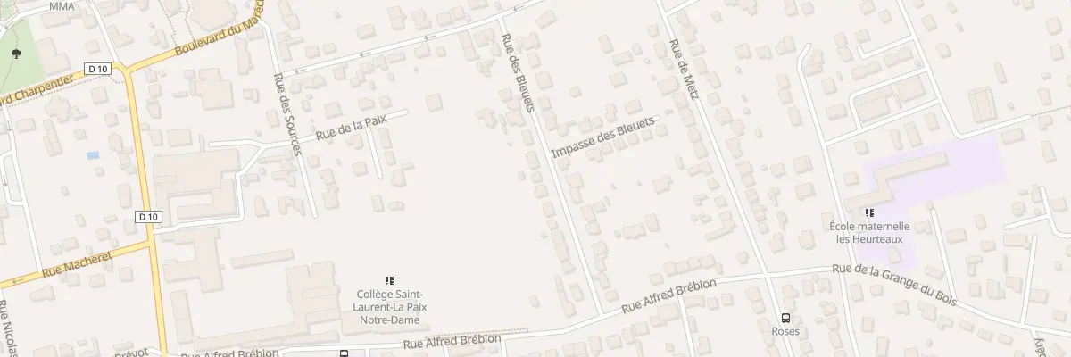 Plan du 18 Rue des Bleuets à Lagny-sur-Marne
