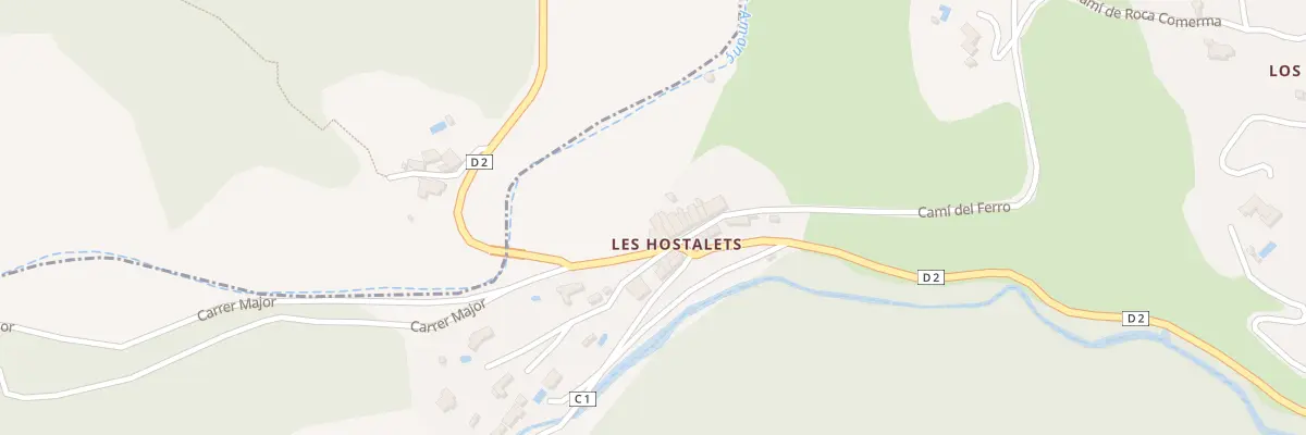 Plan du 45 Les Hostalets à Montauriol