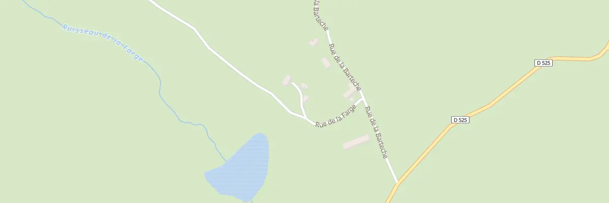 Plan du 5027 La Farge à La Cellette