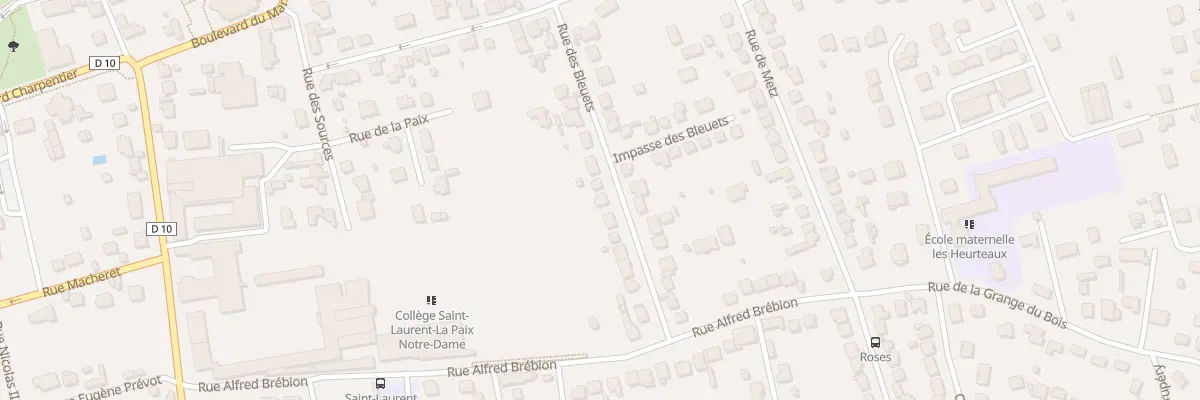 Plan du 20 Rue des Bleuets à Lagny-sur-Marne