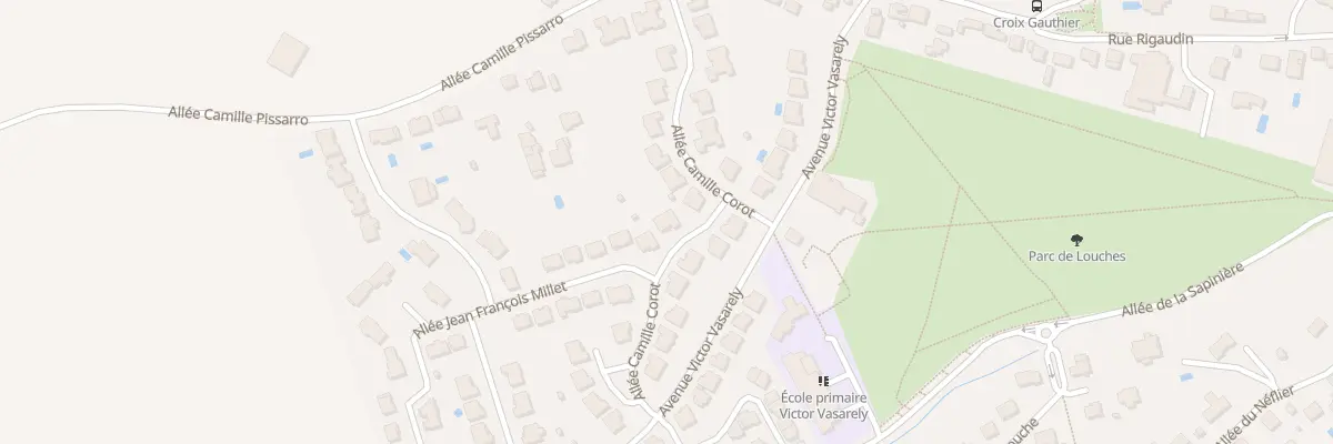 Plan du 13 All Camille Corot à Annet-sur-Marne