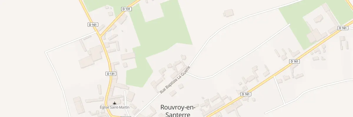 Plan du 176 Rue Baptiste La Guerre à Rouvroy-en-Santerre