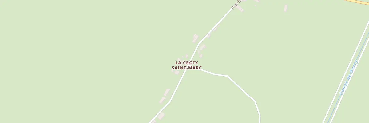 Plan du 6 La Croix Saint Marc à Vernais