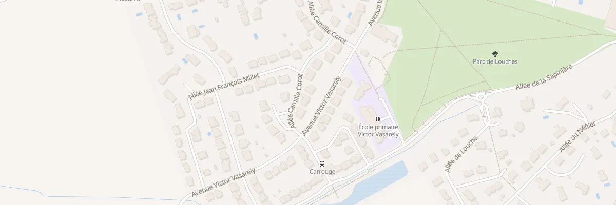 Plan du 4 All Camille Corot à Annet-sur-Marne