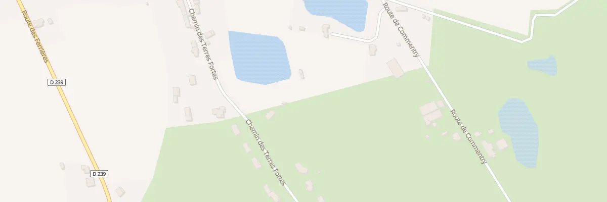 Plan du 38 Che des Terres Fortes à Chamblet