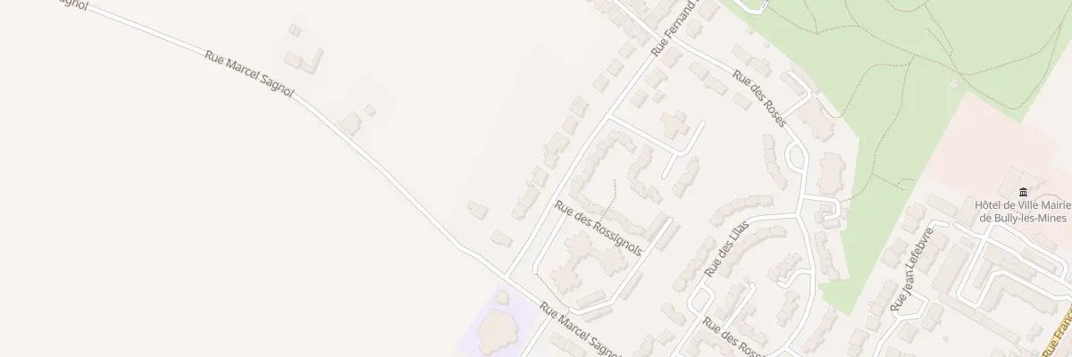 Plan du 5 Rue Fernand Marche à Bully-les-Mines