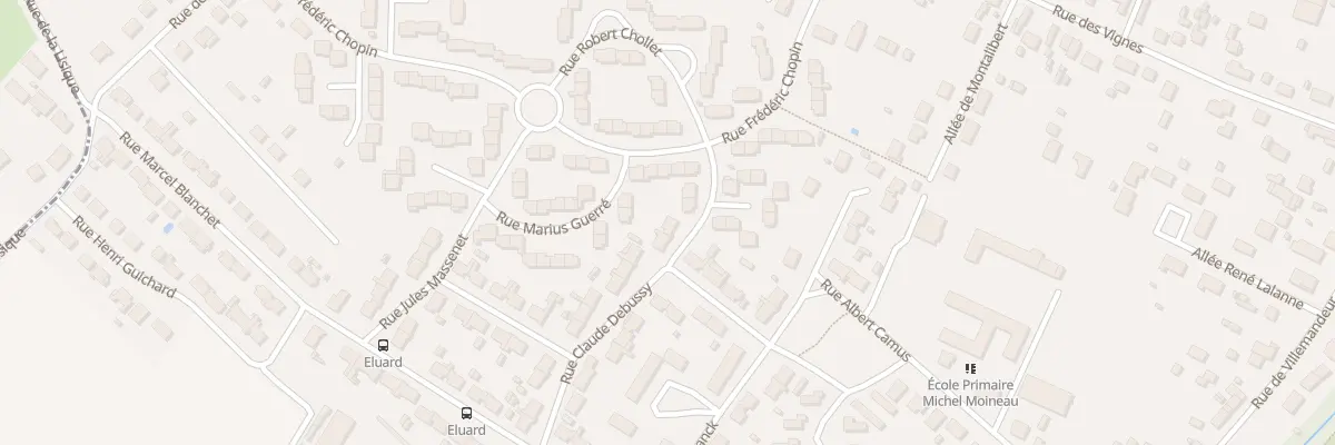 Plan du 60 Rue Claude Debussy à Châlette-sur-Loing
