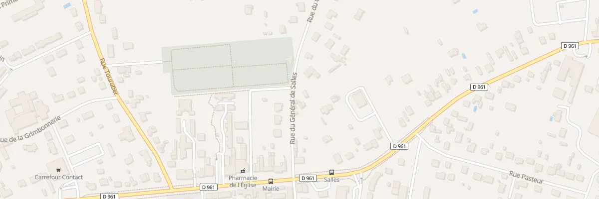 Plan du 6B Rue du Général de Salles à Villemandeur