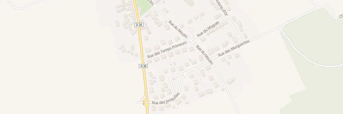 Plan du 8 Rue des Temps Primeurs à Canly