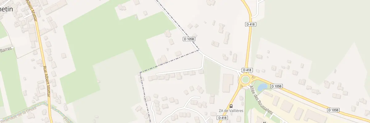Plan du 2Q Che des Combeaux à Thorigny-sur-Marne