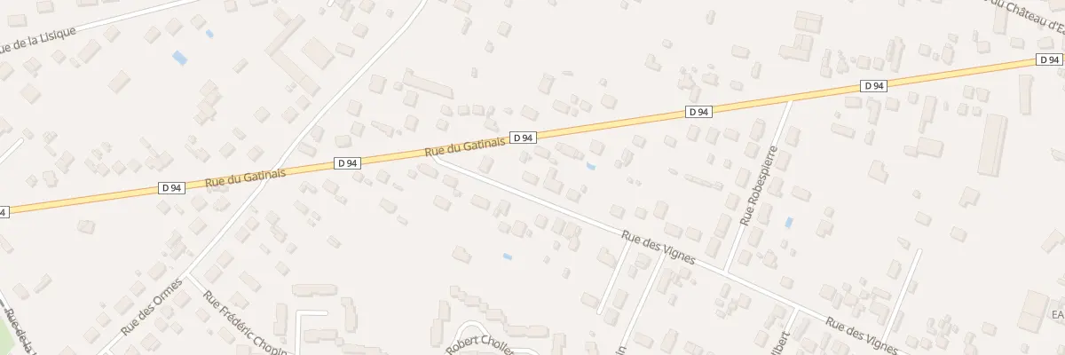 Plan du 68 Rue des Vignes à Châlette-sur-Loing
