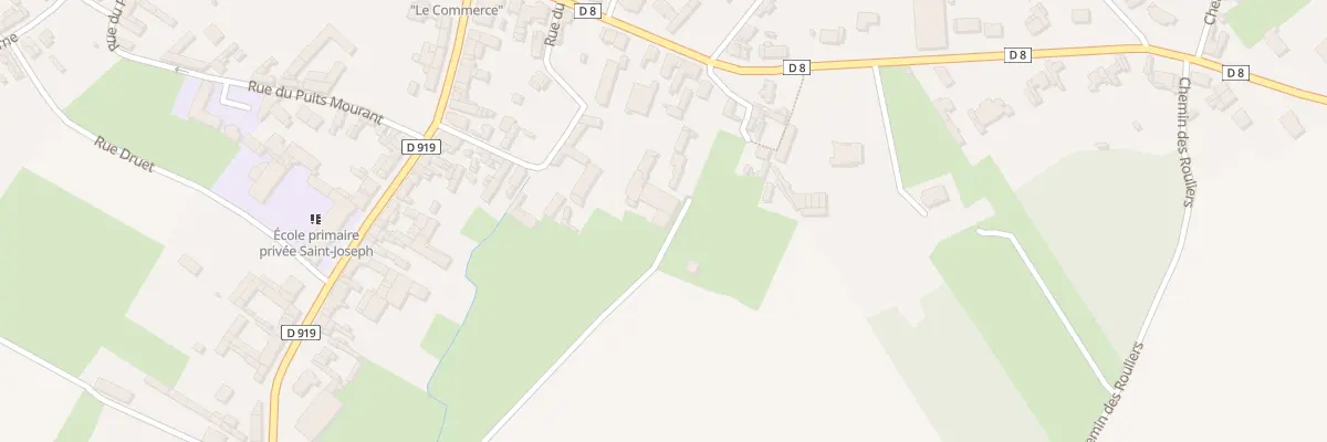 Plan du 24 Rue d’En-haut à Bucquoy