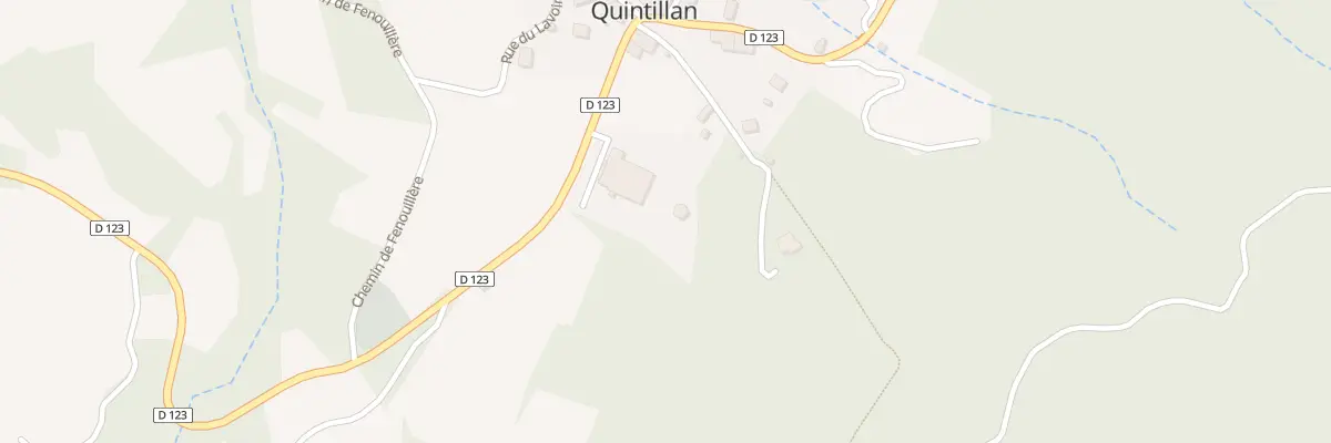 Plan du 10 Che du Bac à Quintillan