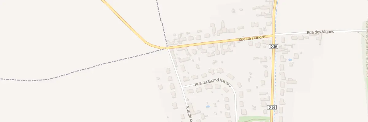 Plan du 426 Rue de la Surquette à Longueil-Sainte-Marie
