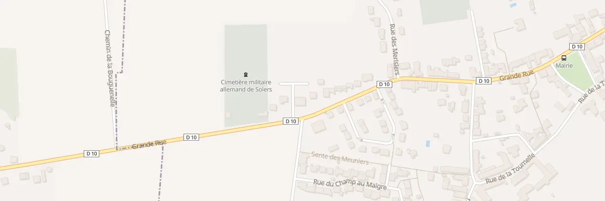 Plan du 1 Grande Rue à Solers