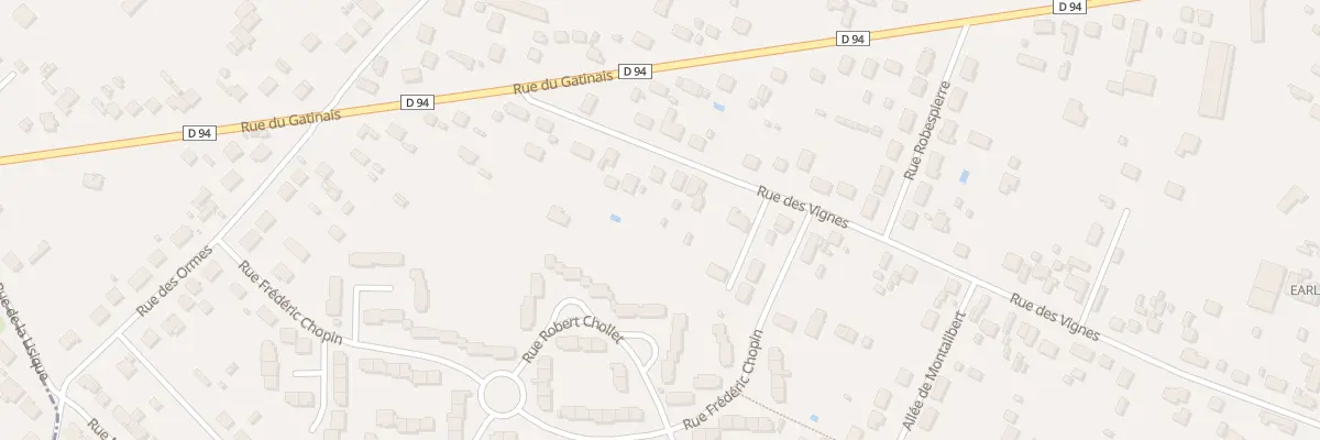 Plan du 61 Rue des Vignes à Châlette-sur-Loing