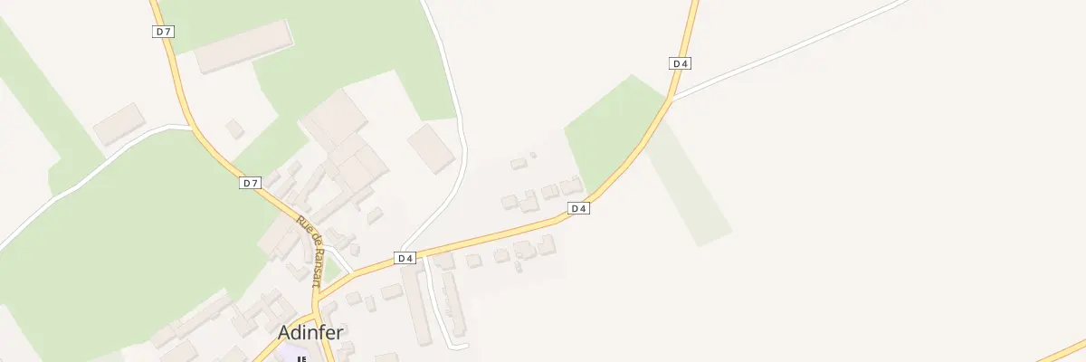 Plan du 13 Rue d’Hendecourt à Adinfer