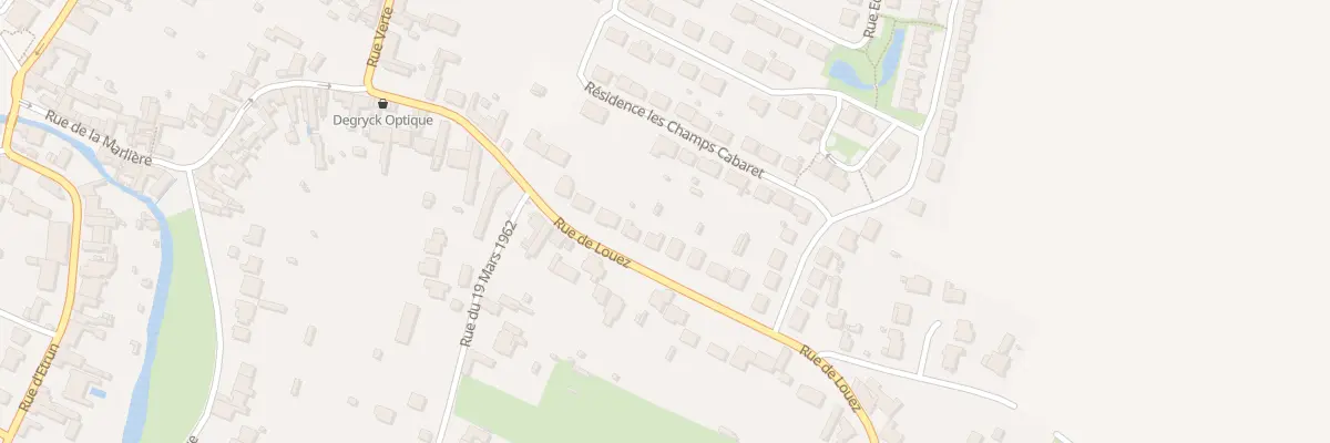 Plan du 17 Rue de Louez à Marœuil