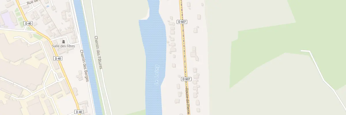 Plan du 41 Rte de Pierre le Sault à Bagneaux-sur-Loing
