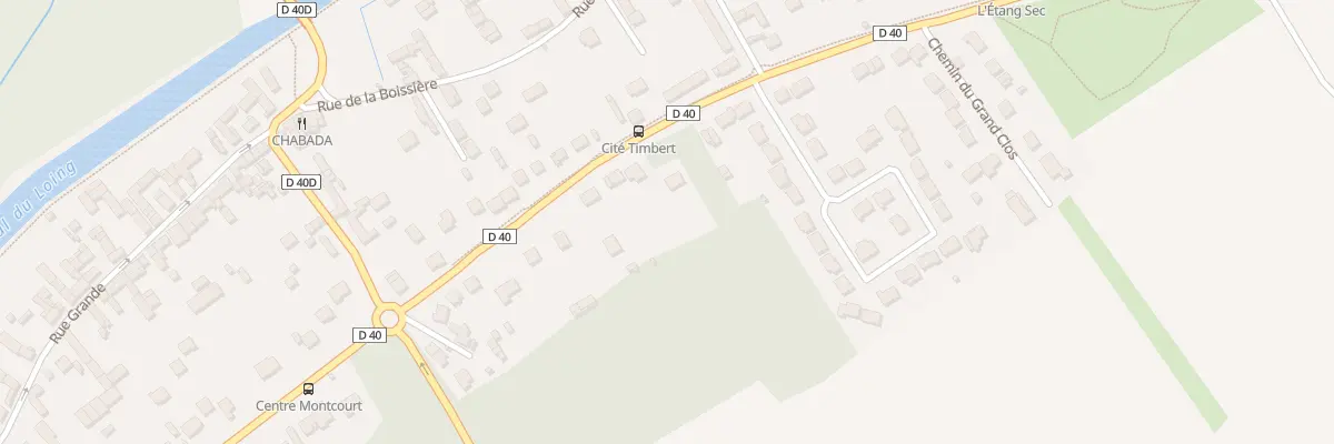 Plan du 92 Rte de Moret à Moncourt-Fromonville