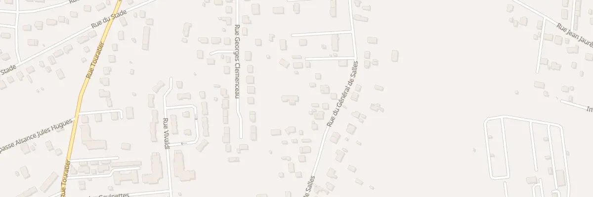 Plan du 33B Rue du Général de Salles à Villemandeur