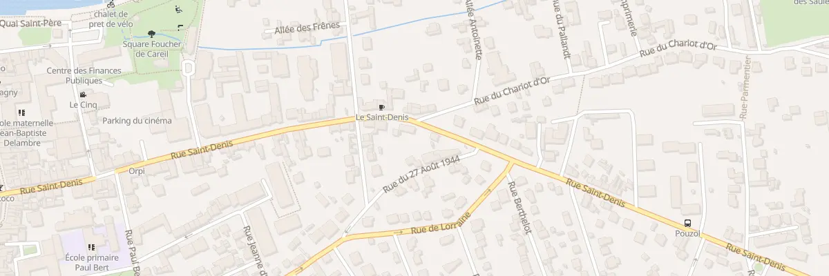 Plan du 45 Rue Saint-denis à Lagny-sur-Marne