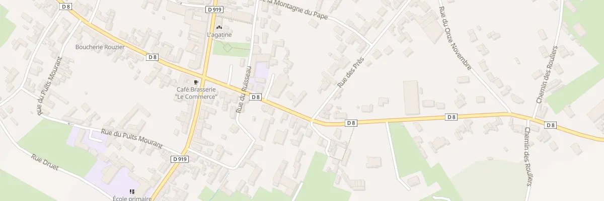 Plan du 11 Rue d’En-haut à Bucquoy