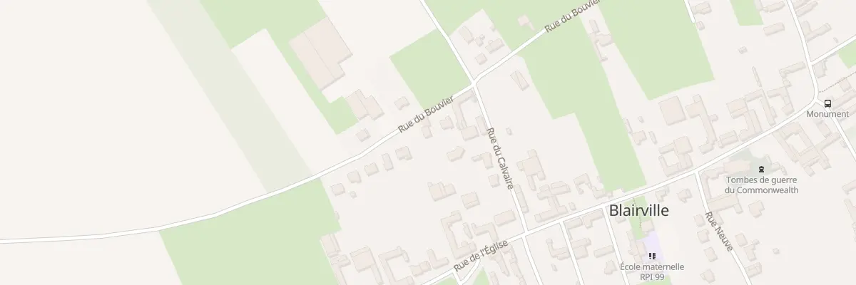Plan du 11B Rue du Bouvier à Blairville