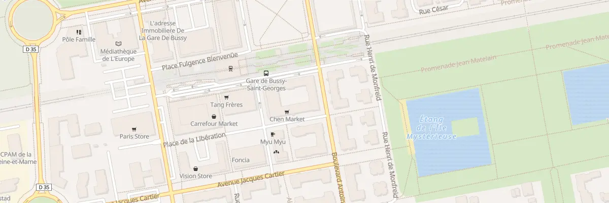 Plan du 52 Bd Antoine Giroust à Bussy-Saint-Georges
