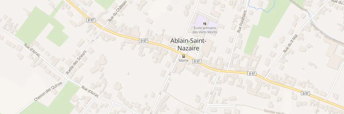 Plan du 83 Rue Marcel Lancino à Ablain-Saint-Nazaire