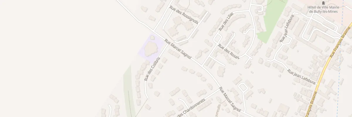 Plan du 69 Rue Marcel Sagnol à Bully-les-Mines