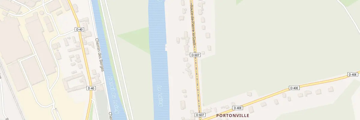 Plan du 25 Rte de Pierre le Sault à Bagneaux-sur-Loing