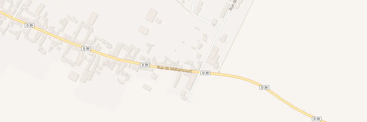Plan du 59 Rue de Méharicourt à Rosières-en-Santerre