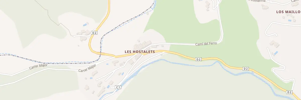 Plan du 24 Camí del Ferro à Montauriol