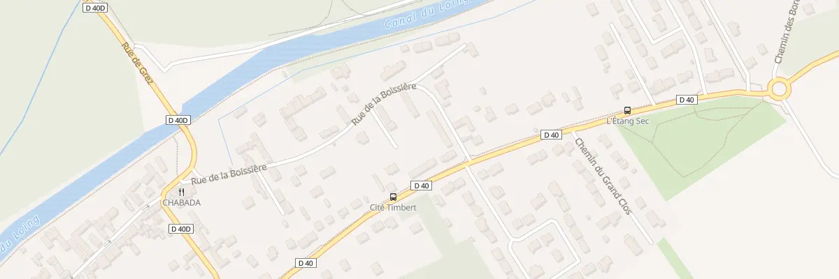 Plan du 1 Cite Timbert à Moncourt-Fromonville