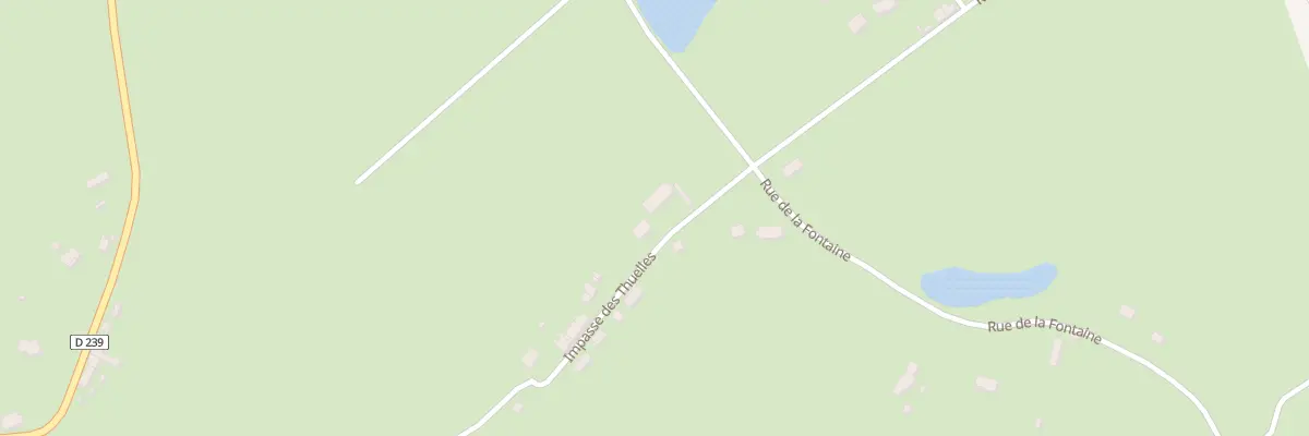 Plan du 6 Imp des Thuelles à Chamblet