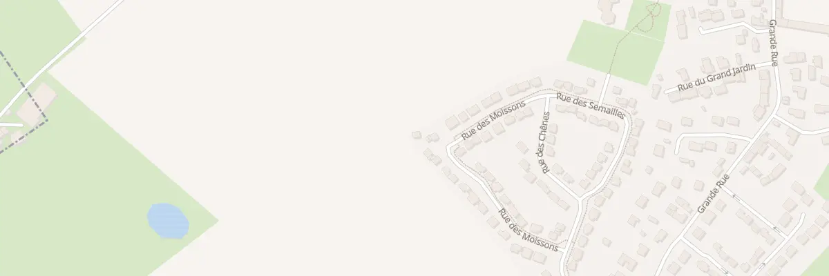 Plan du 25 Rue des Moissons à Rouvres